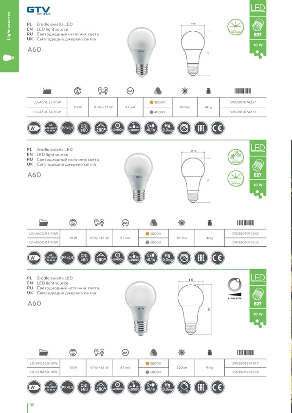 Katalog GTV 2021 Inwestycyjne - Page 40