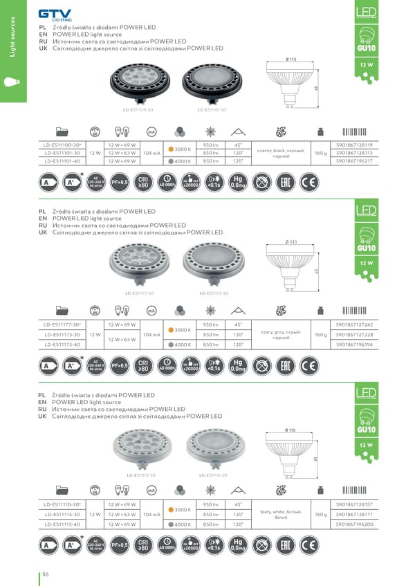 Katalog GTV 2021 Inwestycyjne - Page 58