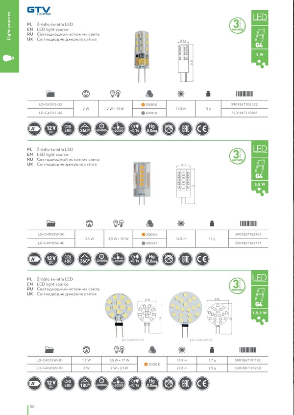 Katalog GTV 2021 Inwestycyjne - Page 60