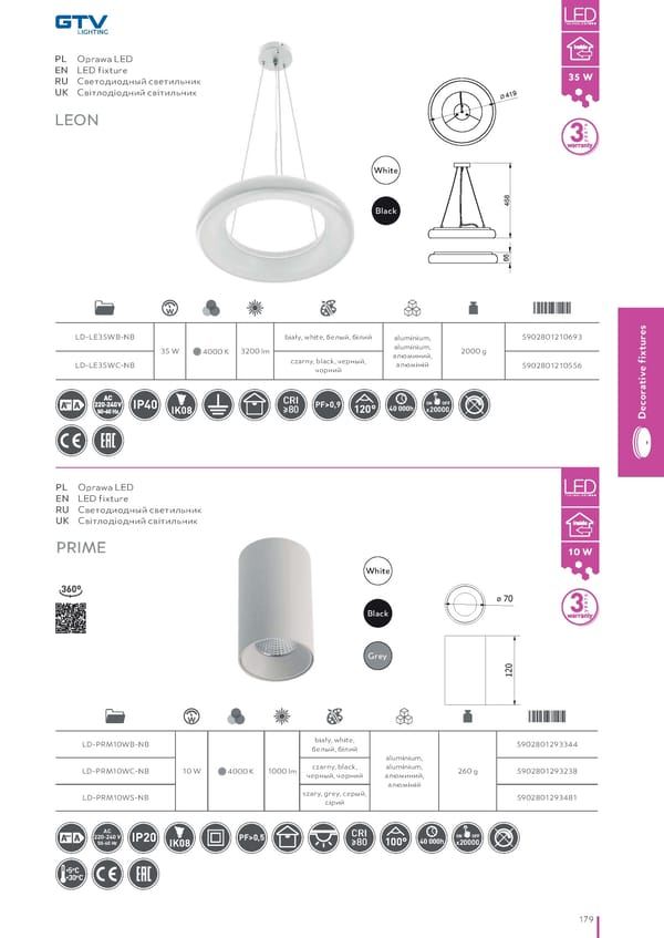 Katalog GTV 2021 Inwestycyjne - Page 181