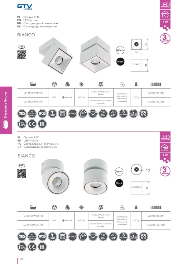 Katalog GTV 2021 Inwestycyjne - Page 182