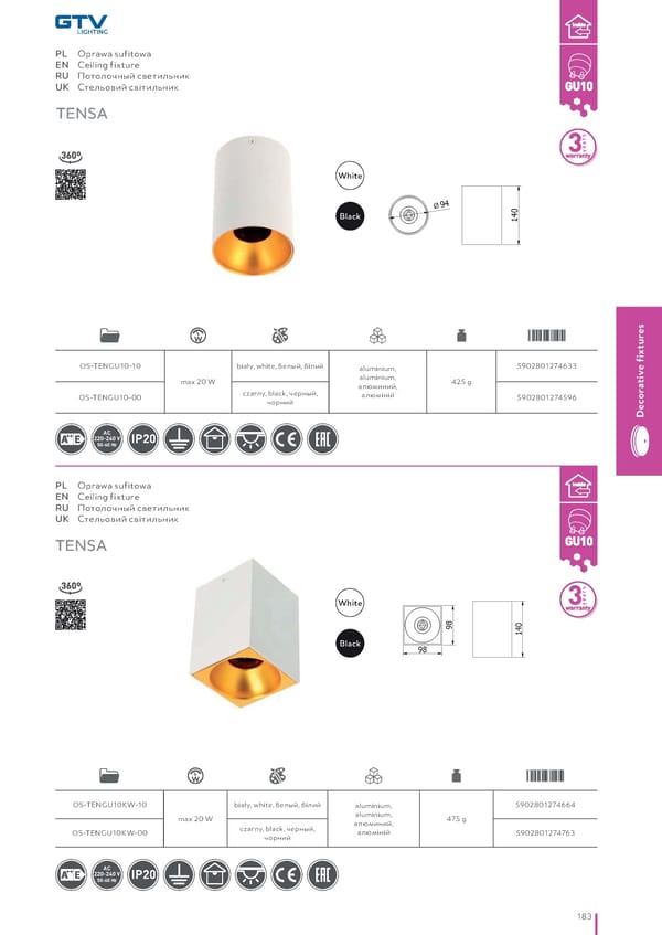 Katalog GTV 2021 Inwestycyjne - Page 185