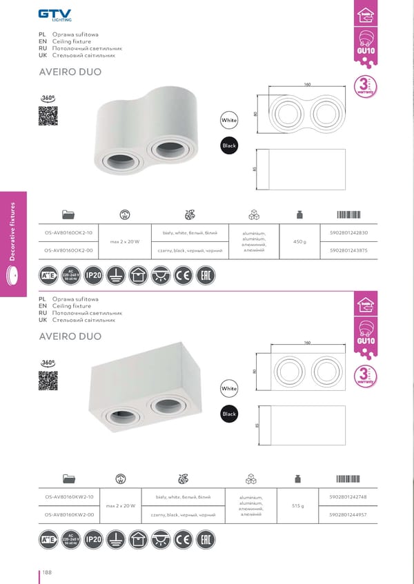 Katalog GTV 2021 Inwestycyjne - Page 190