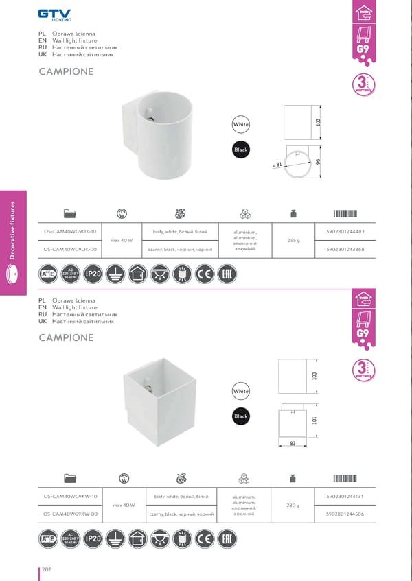 Katalog GTV 2021 Inwestycyjne - Page 210