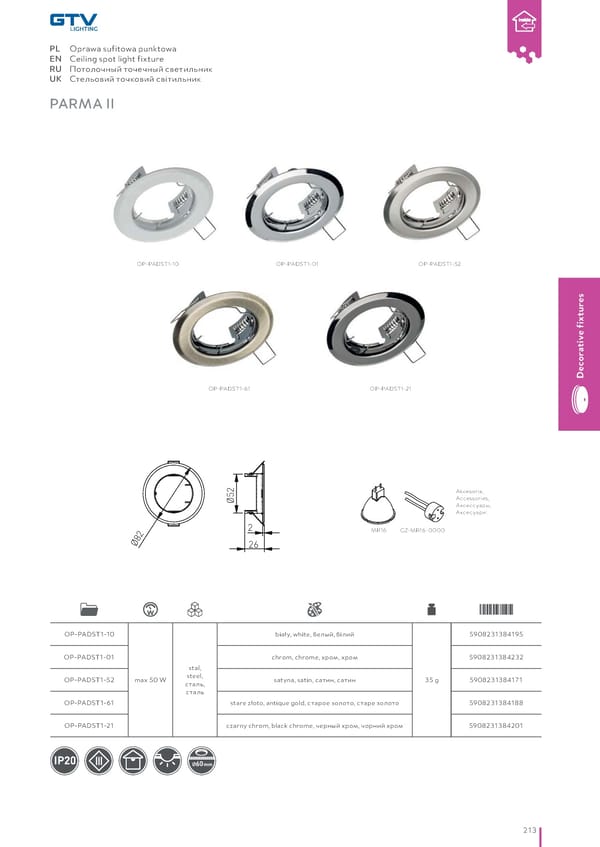 Katalog GTV 2021 Inwestycyjne - Page 215