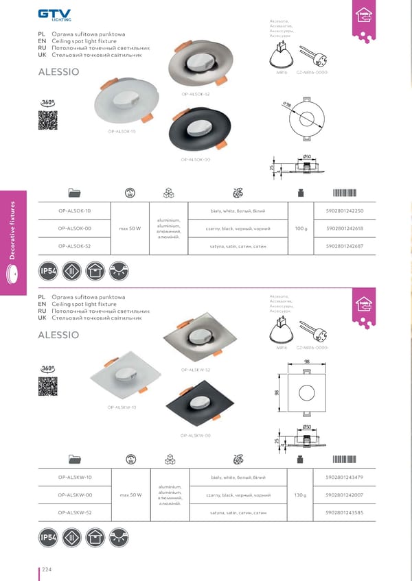 Katalog GTV 2021 Inwestycyjne - Page 226