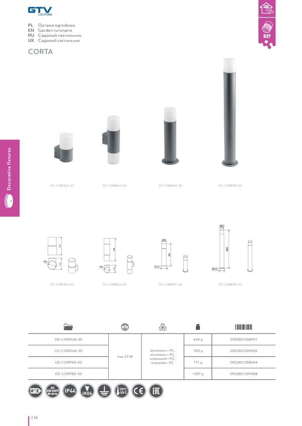 Katalog GTV 2021 Inwestycyjne - Page 238