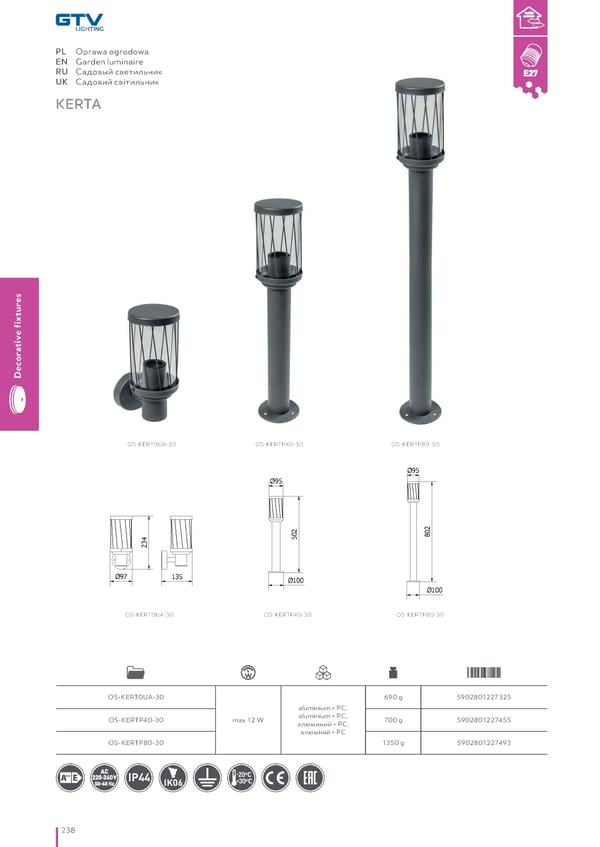 Katalog GTV 2021 Inwestycyjne - Page 240