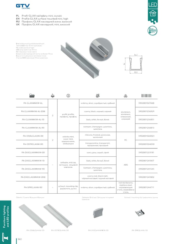 Katalog GTV 2021 Inwestycyjne - Page 364