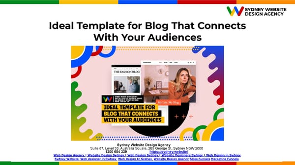 Ideal Template for Blog That Connects With Your Audiences.pptx - Page 1