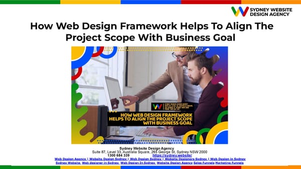 How Web Design Framework Helps To Align The Project Scope With Business Goal.pptx - Page 1