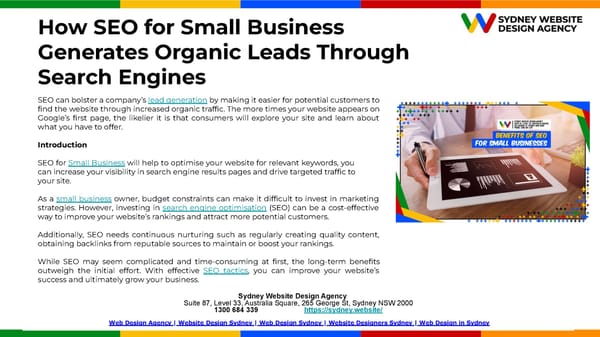 How SEO for Small Business Generates Organic Leads Through Search Engines.pptx - Page 2