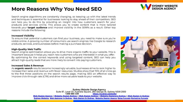 How SEO in Sydney Can Help Your Business To Generate More Traffic, Leads, And sales For Your Business.pptx - Page 8