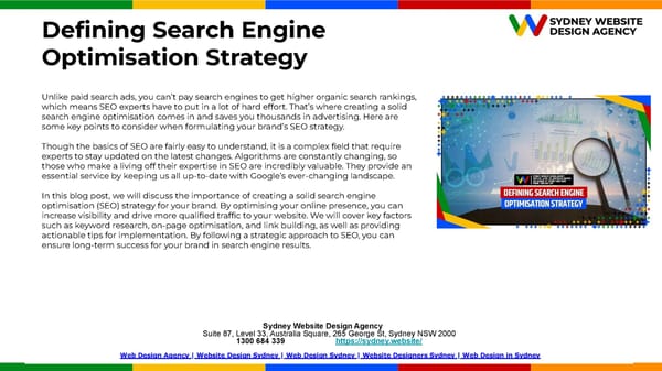 How Search Engine Optimisation Strategy Beats Paid Advertising.pptx - Page 4