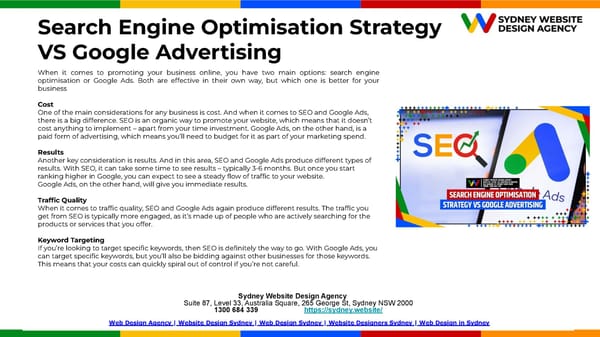 How Search Engine Optimisation Strategy Beats Paid Advertising.pptx - Page 8