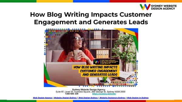 How Blog Writing Impacts Customer Engagement and Generates Leads.pptx - Page 1