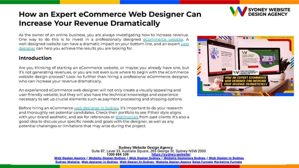 How an Expert eCommerce Web Designer Can Increase Your Revenue Dramatically.pptx - Page 2