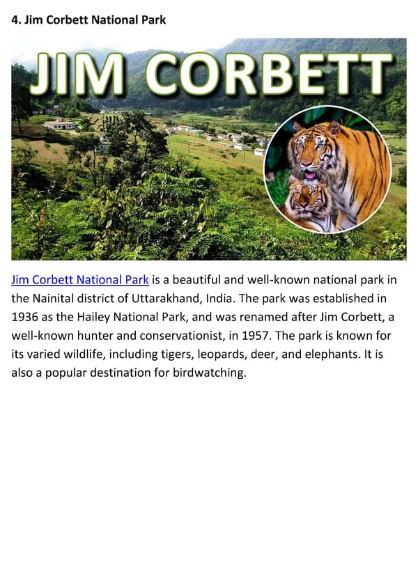 Top 5 National Parks to Visit in India – Get Ready for a Wild Adventure! - Page 5