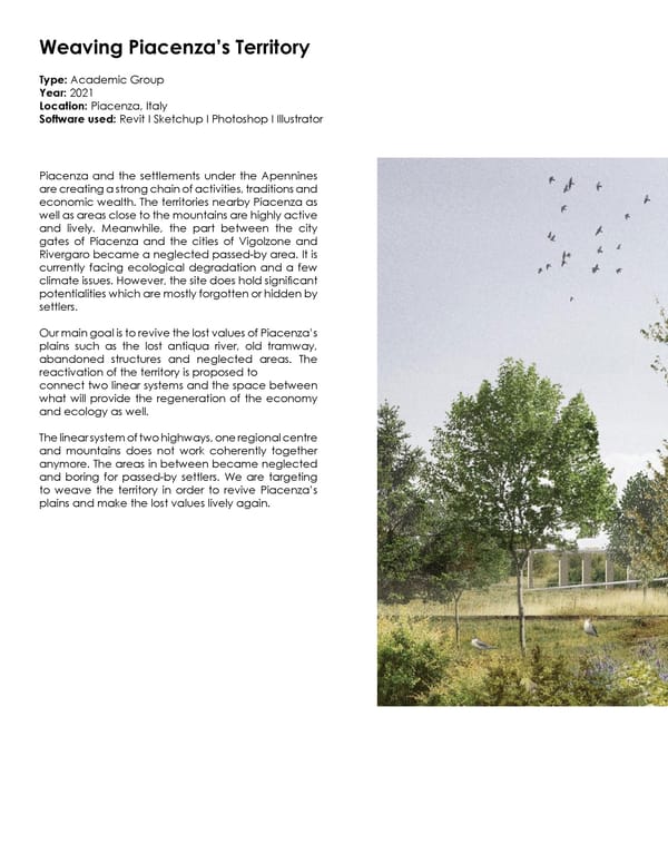 Omar Mahdy Portfolio I MA. Sustainable Architecture and Landscape Design - Politecnico di Milano - Page 36