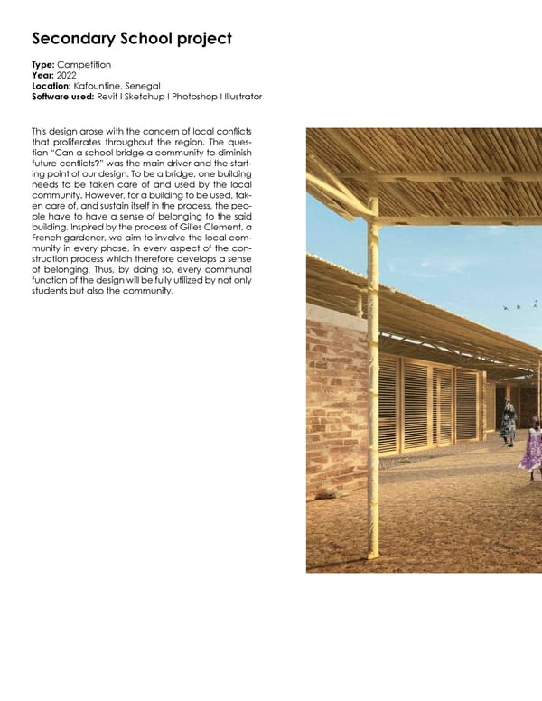 Omar Mahdy Portfolio I MA. Sustainable Architecture and Landscape Design - Politecnico di Milano - Page 74