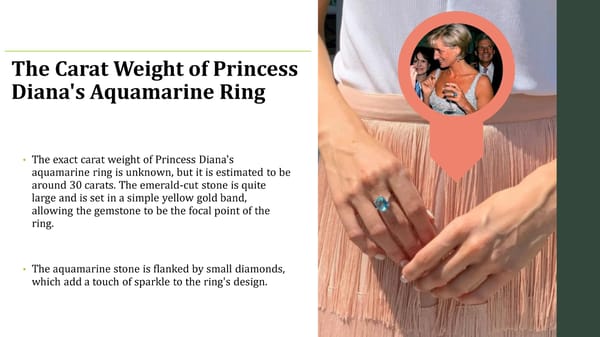 How many carats does Princess Diana's aquamarine ring weigh? - Page 6