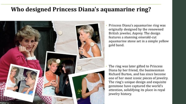 How many carats does Princess Diana's aquamarine ring weigh? - Page 7