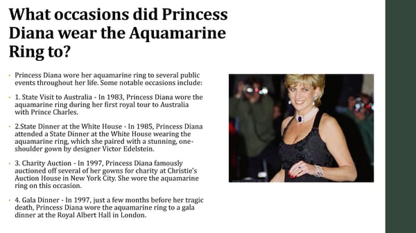 How many carats does Princess Diana's aquamarine ring weigh? - Page 8