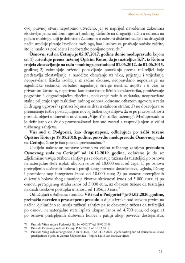 Mobing u Crnoj Gori - Page 62