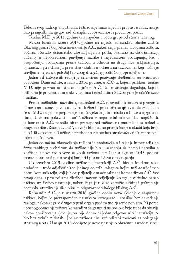 Mobing u Crnoj Gori - Page 70