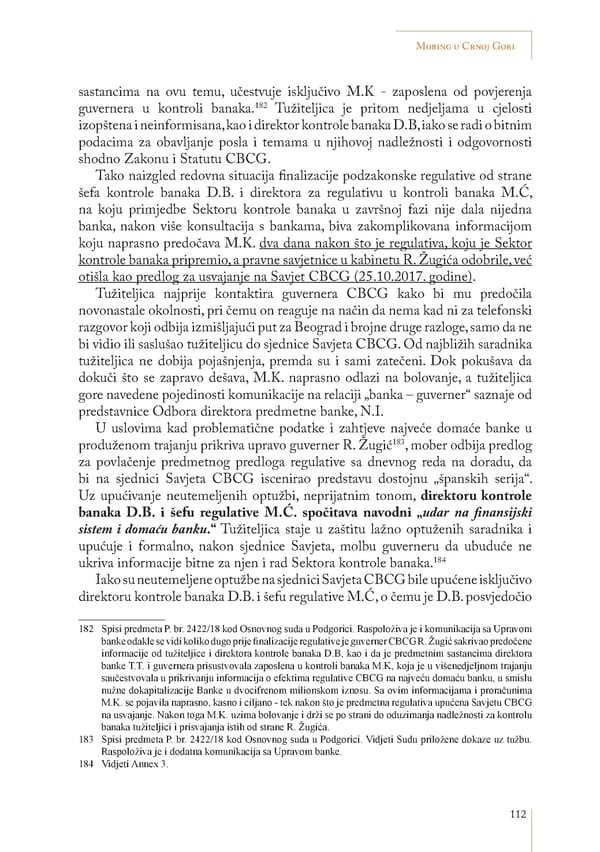 Mobing u Crnoj Gori - Page 122