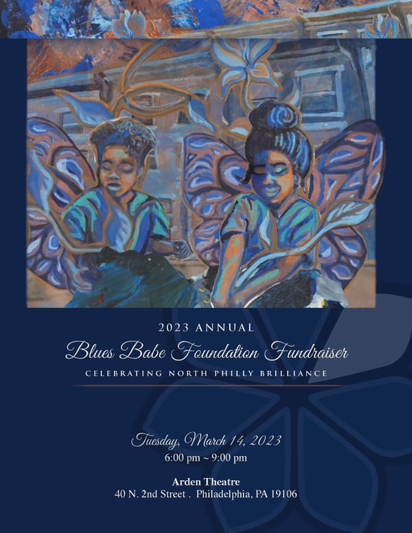 Blues Babe Foundation Fundraiser Program - Page 1