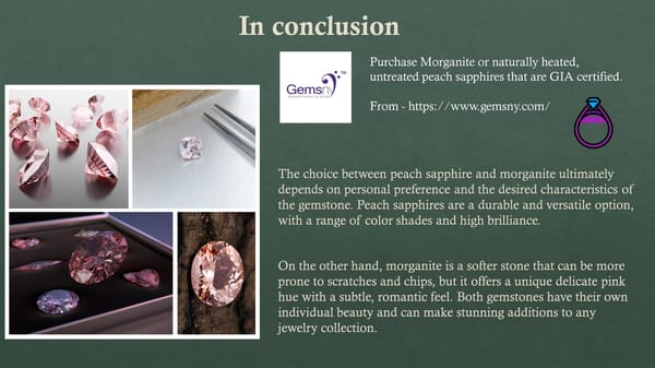 Comparing Peach Sapphire and Morganite: Which Gemstone is Right for You? - Page 8