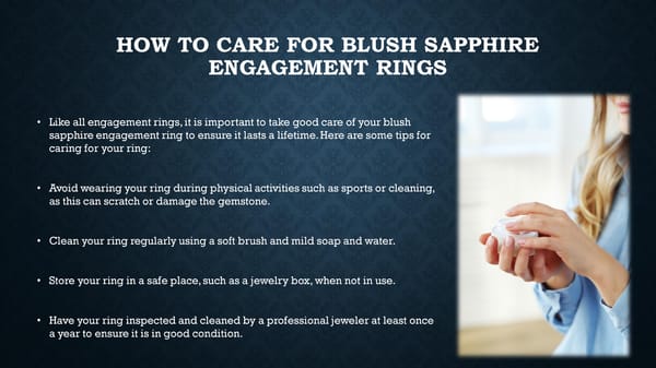 Blush Sapphire Engagement Rings: A Unique and Romantic Choice - Page 4