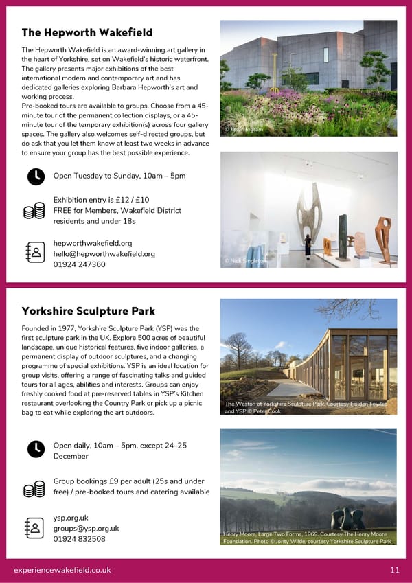 Wakefield Group Travel Guide - Page 11