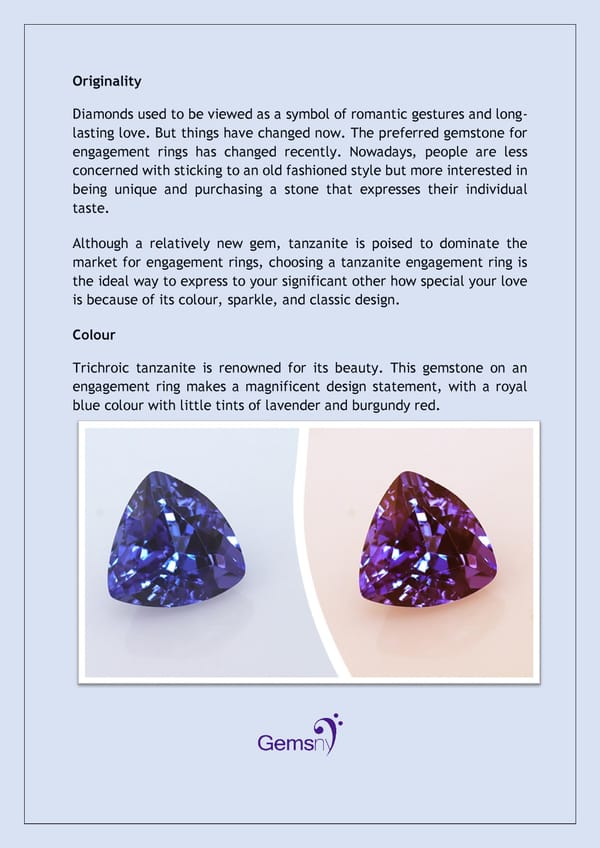 Why You Should Choose Antique Tanzanite Engagement Rings - Page 2