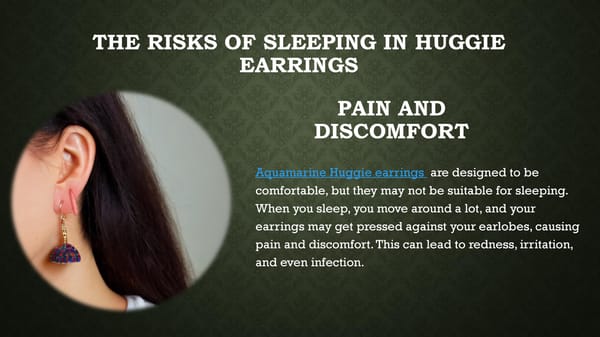 Can You Sleep in aquamarine Huggie Earrings? Know the Risks and Benefits - Page 2