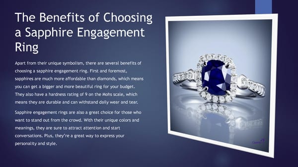 Sapphire Engagement Rings: A Symbol of Loyalty and Love - Page 4