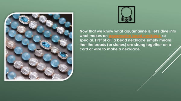 What is Aquamarine bead necklace? - Page 2