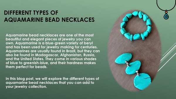 What is Aquamarine bead necklace? - Page 4