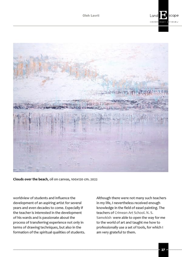 LandEscape Art Review, vol.72 - Page 31