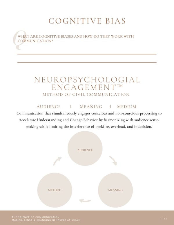 Engagement Science Lab Sample Workshop Workbook - Page 12