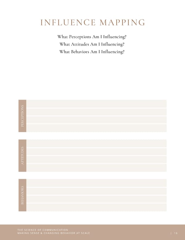 Engagement Science Lab Sample Workshop Workbook - Page 16