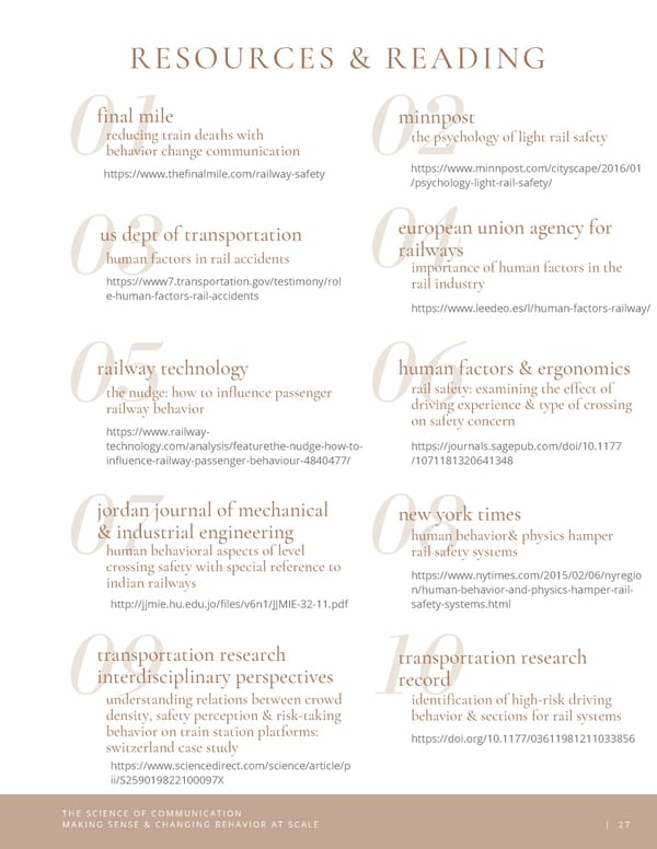 Engagement Science Lab Sample Workshop Workbook - Page 27