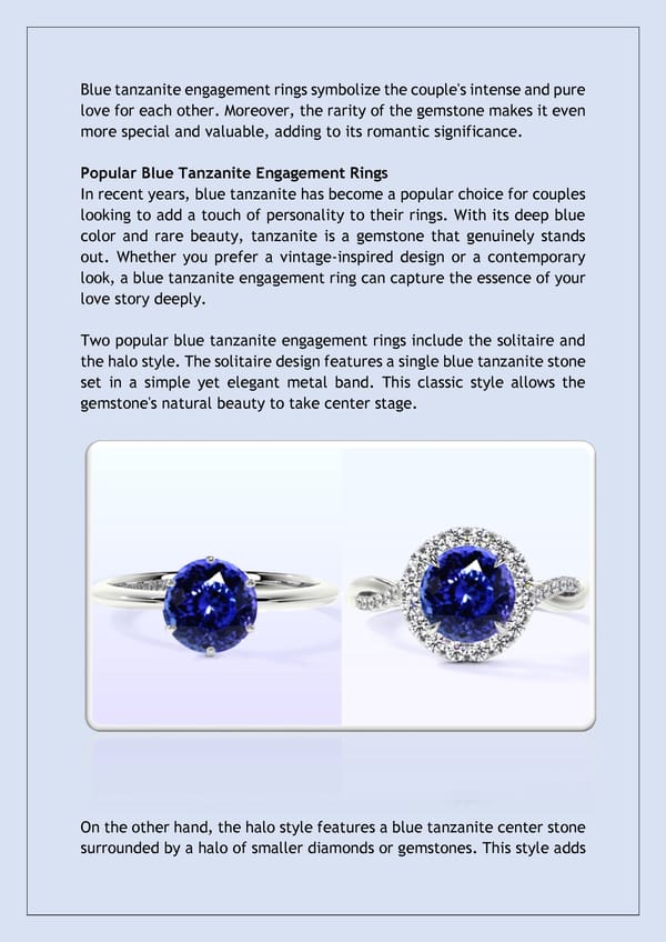 Benefits of Wearing Blue Tanzanite Gemstone - Page 5