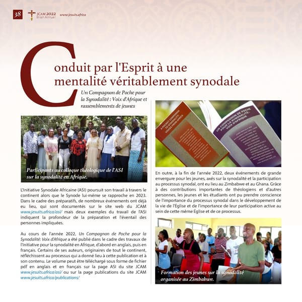 Bilan Annuel 2022 - Page 38