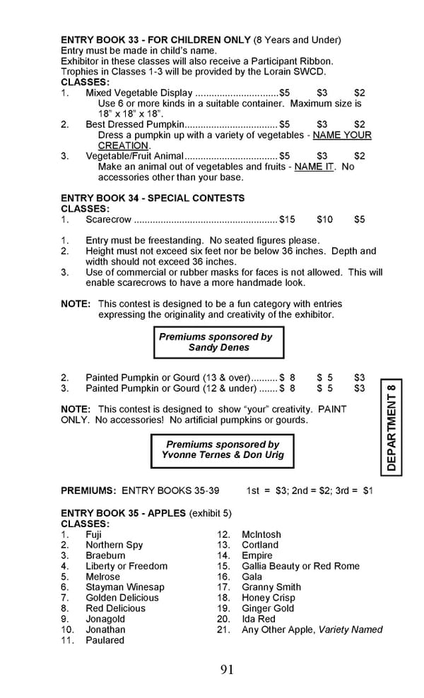 2023 Lorain County Fair Premium Book - Page 93