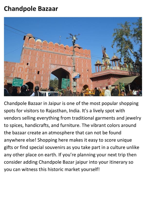 6 Best Places to Visit in Jaipur for Shopping - Page 5