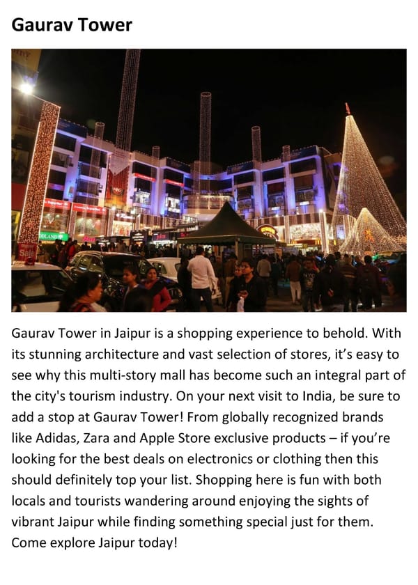 6 Best Places to Visit in Jaipur for Shopping - Page 7