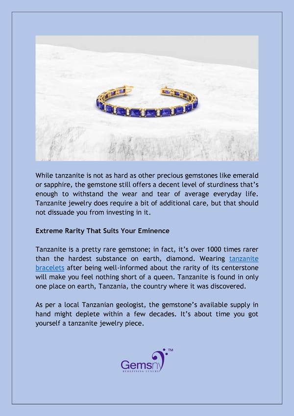 Why Tanzanite Jewelry Makes You Feel Happy? - Page 4