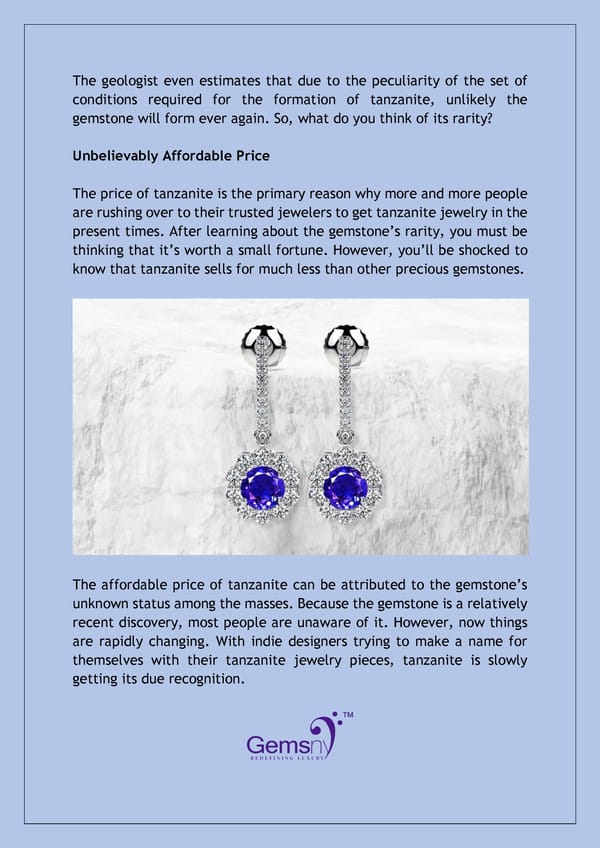 Why Tanzanite Jewelry Makes You Feel Happy? - Page 5